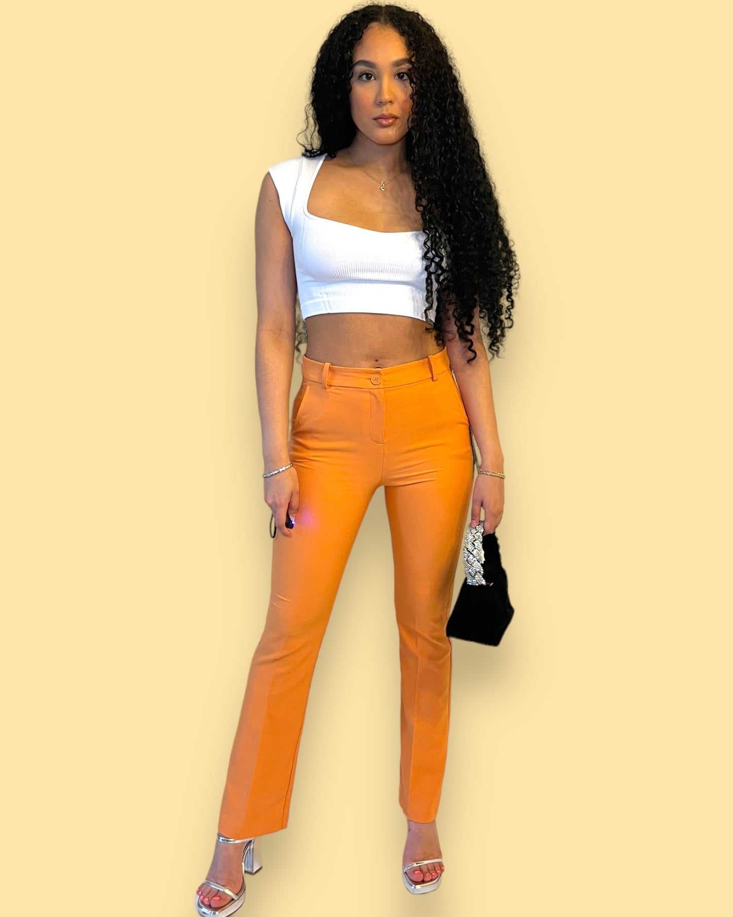 Kate Slacks- Orange
