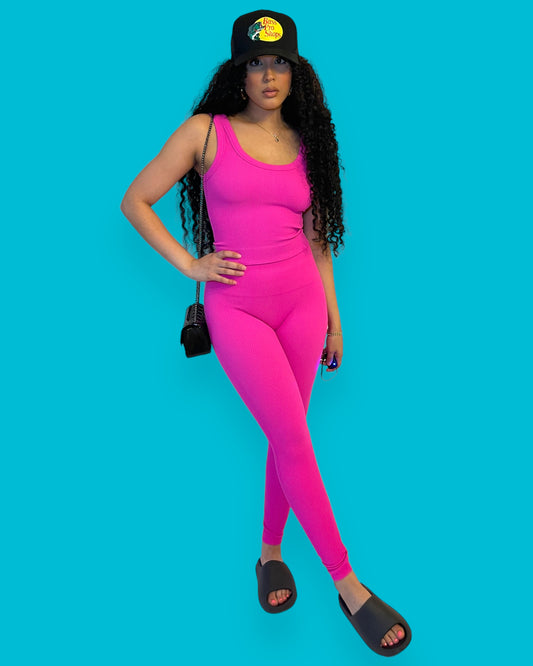 Rosado- Legging Set