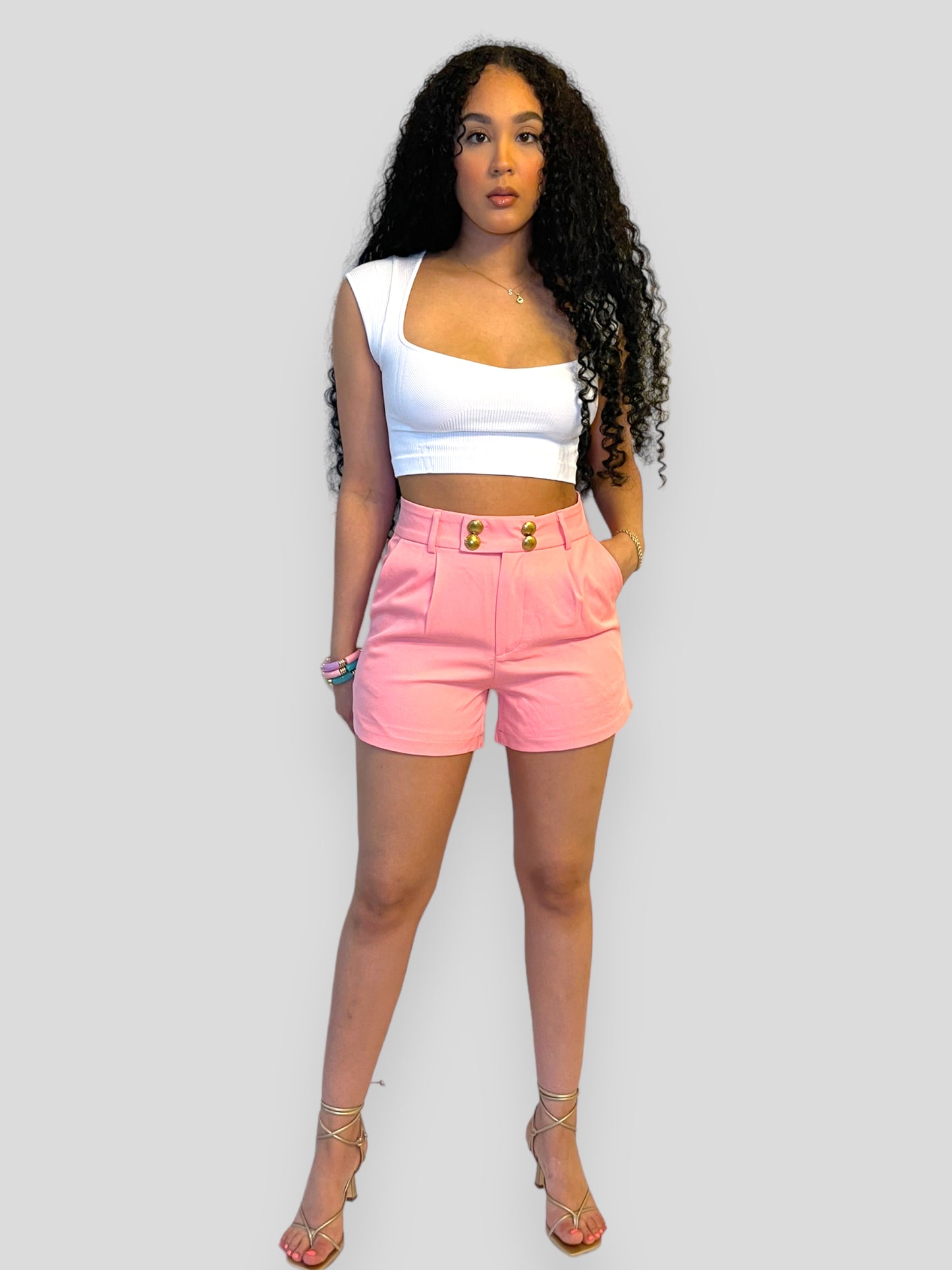 Esther Shorts- Pink